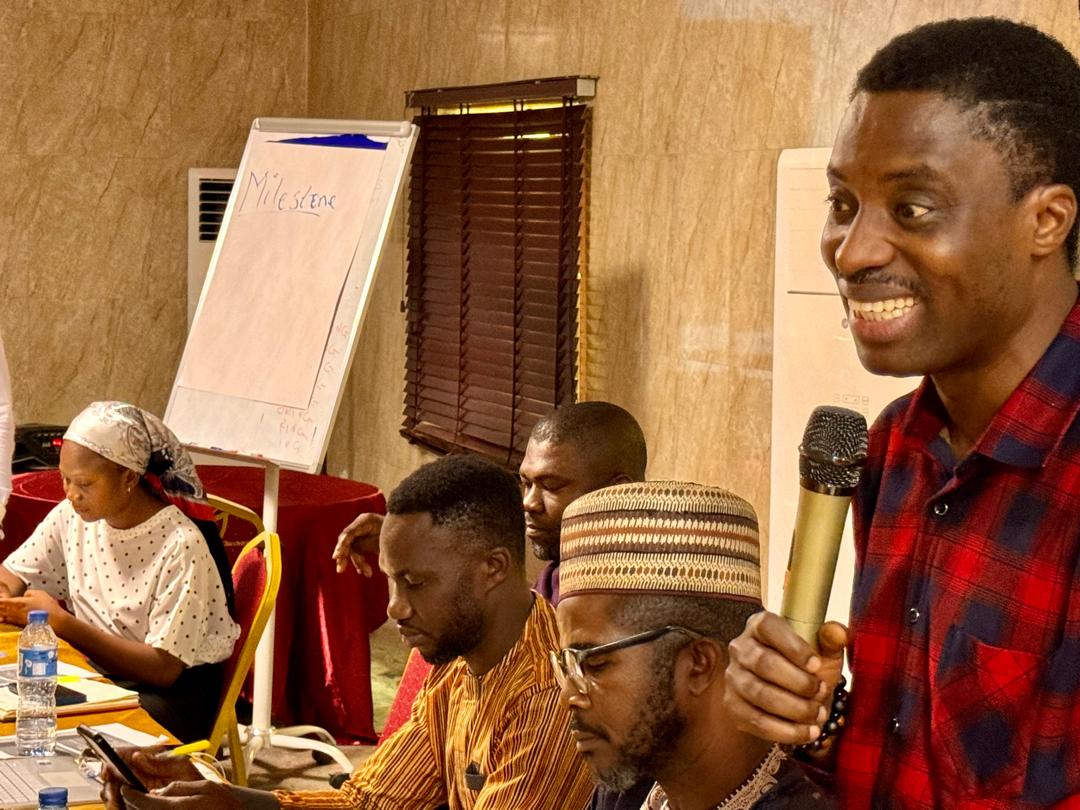 Workshop facilitation with development partners